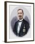 Matias Lopez Lopez (1825-1891). by Arturo Carretero (1852-1903). Coloured-Arturo Carretero y Sánchez-Framed Giclee Print