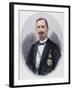 Matias Lopez Lopez (1825-1891). by Arturo Carretero (1852-1903). Coloured-Arturo Carretero y Sánchez-Framed Giclee Print