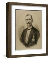 Matias Lopez Lopez (1825-1891). by Arturo Carretero (1852-1903). Galicia, Spain-Arturo Carretero y Sánchez-Framed Giclee Print