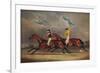 'Matilda Beating Mameluke, St. Leger, 1827', 1827-Benjamin Herring-Framed Giclee Print