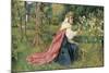 Matilda - Dante, Purgatorio, Canto 28, 1859-George Dunlop Leslie-Mounted Giclee Print