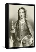 Matilda of Scotland, Queen of King Henry I-null-Framed Stretched Canvas