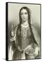 Matilda of Scotland, Queen of King Henry I-null-Framed Stretched Canvas