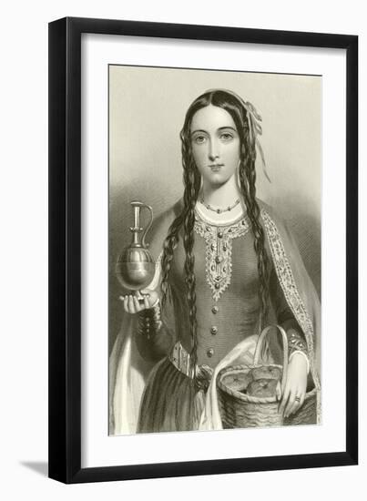 Matilda of Scotland, Queen of King Henry I-null-Framed Giclee Print