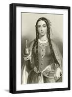 Matilda of Scotland, Queen of King Henry I-null-Framed Giclee Print