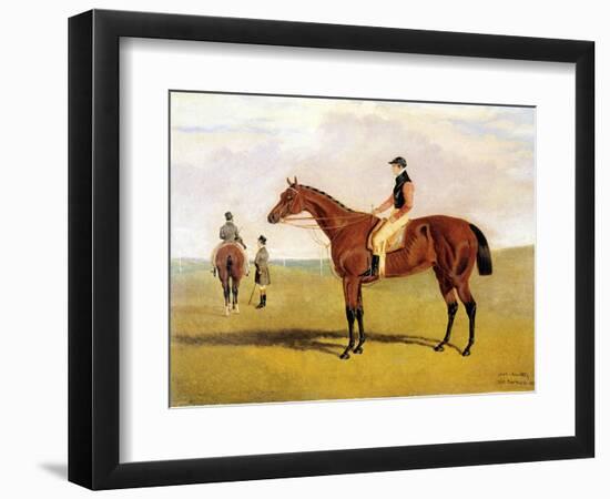 'Matilda' with Robinson, 1827-John Frederick Herring Jnr-Framed Giclee Print