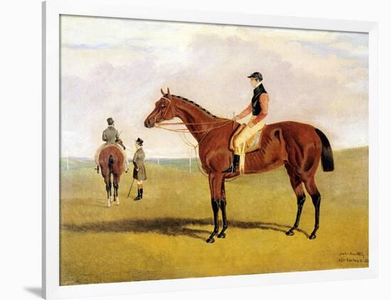 'Matilda' with Robinson, 1827-John Frederick Herring Jnr-Framed Premium Giclee Print