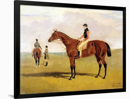 'Matilda' with Robinson, 1827-John Frederick Herring Jnr-Framed Premium Giclee Print