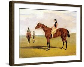 'Matilda' with Robinson, 1827-John Frederick Herring Jnr-Framed Giclee Print