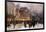 Matinee au Moulin Rouge, Paris.-Eugene Galien-Laloue-Framed Giclee Print