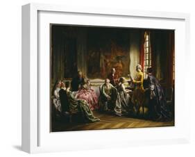 Matinee Musicale-Leon Marie Dansaert-Framed Giclee Print