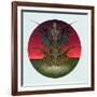 Mating Dragons, 1979-Wayne Anderson-Framed Giclee Print