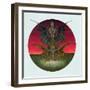 Mating Dragons, 1979-Wayne Anderson-Framed Giclee Print