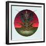 Mating Dragons, 1979-Wayne Anderson-Framed Giclee Print