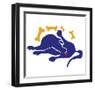 Matisse Dog-Chameleon Design, Inc.-Framed Art Print