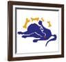 Matisse Dog-Chameleon Design, Inc.-Framed Art Print