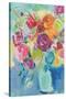 Matisse Florals Pastel Crop-Farida Zaman-Stretched Canvas