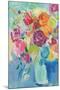Matisse Florals Pastel Crop-Farida Zaman-Mounted Art Print