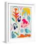 Matisse Inspired Shapes-Ana Rut Bre-Framed Photographic Print