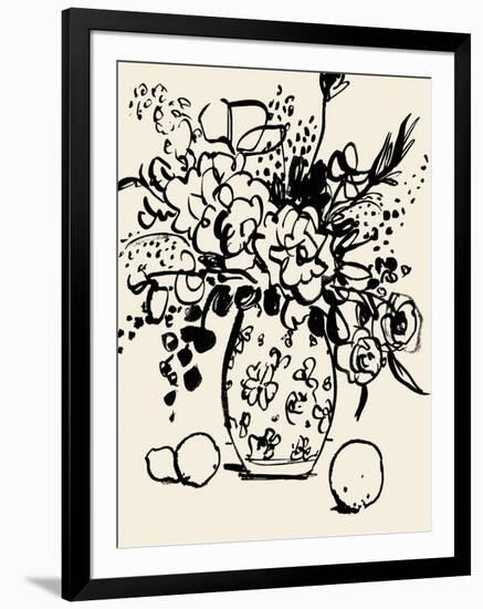 Matisse's Muse Still Life II-Victoria Barnes-Framed Art Print