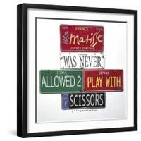 Matisse Scissors-Gregory Constantine-Framed Giclee Print