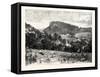 Matlock Bath Is a Village South of Matlock in Derbyshire-null-Framed Stretched Canvas