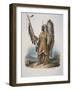 Mato-Tope, a Mandan Chief, Engraved by J. Hurliman, Published in 1839-Karl Bodmer-Framed Giclee Print