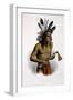 Mato-Tope, Adorned with the Insignia of His Warlike Deeds-Karl Bodmer-Framed Giclee Print