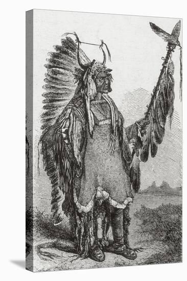 Mato-tope, Mandan Chief-Science Source-Stretched Canvas