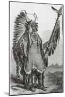 Mato-tope, Mandan Chief-Science Source-Mounted Giclee Print