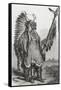 Mato-tope, Mandan Chief-Science Source-Framed Stretched Canvas