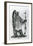 Mato-Tope, Second Chief of the Mandan People, C.1833-George Catlin-Framed Giclee Print