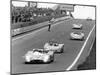 Matra-Simca 670 Leading a Lola T280, Le Mans, France, 1972-null-Mounted Photographic Print