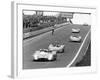 Matra-Simca 670 Leading a Lola T280, Le Mans, France, 1972-null-Framed Photographic Print