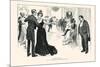 Matrimonial Misfits-Charles Dana Gibson-Mounted Art Print