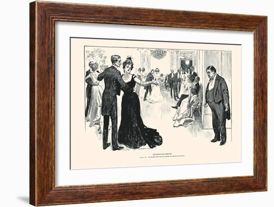 Matrimonial Misfits-Charles Dana Gibson-Framed Art Print