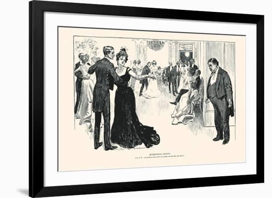 Matrimonial Misfits-Charles Dana Gibson-Framed Premium Giclee Print