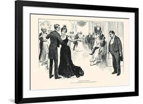 Matrimonial Misfits-Charles Dana Gibson-Framed Premium Giclee Print