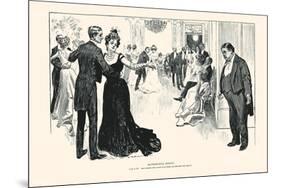 Matrimonial Misfits-Charles Dana Gibson-Mounted Premium Giclee Print