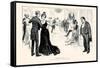 Matrimonial Misfits-Charles Dana Gibson-Framed Stretched Canvas