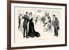 Matrimonial Misfits-Charles Dana Gibson-Framed Premium Giclee Print