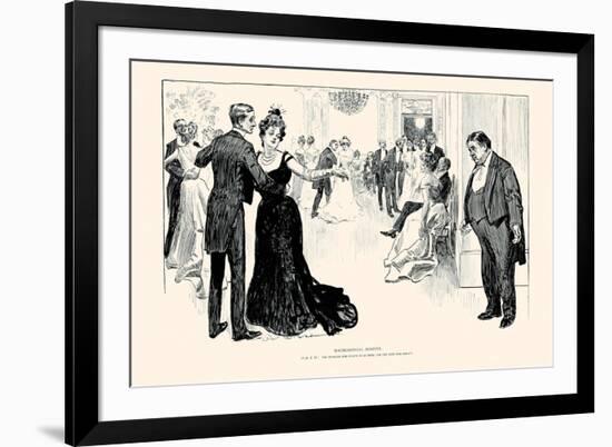 Matrimonial Misfits-Charles Dana Gibson-Framed Premium Giclee Print