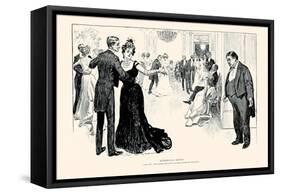 Matrimonial Misfits-Charles Dana Gibson-Framed Stretched Canvas