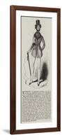 Matrimony, a Professional Gentleman-null-Framed Giclee Print