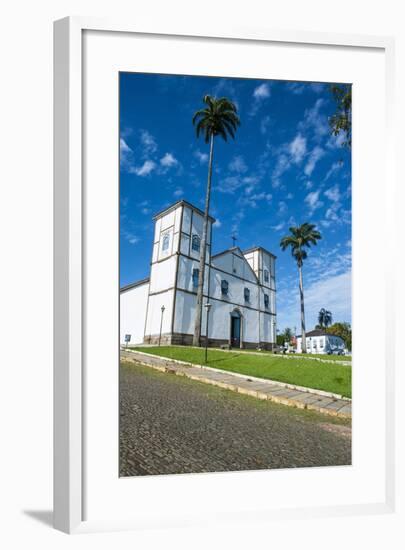 Matrix Church of Our Lady of the Rosary, Pirenopolis, Goais, Brazil, South America-Michael Runkel-Framed Photographic Print