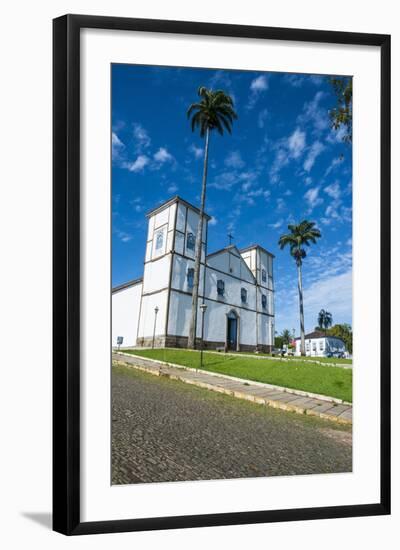 Matrix Church of Our Lady of the Rosary, Pirenopolis, Goais, Brazil, South America-Michael Runkel-Framed Photographic Print