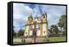 Matriz De Santo Antonio Church, Tiradentes, Minas Gerais, Brazil, South America-Gabrielle and Michael Therin-Weise-Framed Stretched Canvas