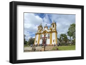 Matriz De Santo Antonio Church, Tiradentes, Minas Gerais, Brazil, South America-Gabrielle and Michael Therin-Weise-Framed Photographic Print