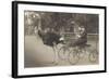 Matron in Ostrich Cart-null-Framed Art Print