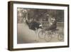 Matron in Ostrich Cart-null-Framed Art Print